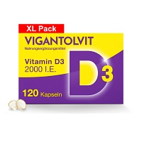 VIGANTOLVIT 2000 I.E. Vitamin D3 Weichkapseln - 120Stk - AKTIONSARTIKEL