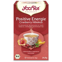 YOGI TEA Positive Energie Cranberry Hibiskus Bio - 17X1.8g