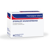 HANSAPOR steril Wundverband 6x7 cm - 25Stk - Hansaplast