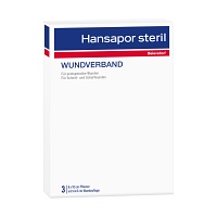 HANSAPOR steril Wundverband 8x10 cm - 3Stk - Sterile Pflaster