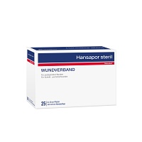 HANSAPOR steril Wundverband 8x10 cm - 25Stk - Hansaplast