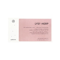 LYSI-HERP Trinkampullen - 10Stk - Erste Hilfe