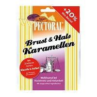 PECTORAL Brust & Hals Karamellen Mix-Beutel - 90g