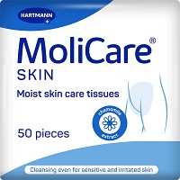 MOLICARE Skin Feuchtpflegetücher - 50Stk