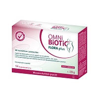 OMNI BiOTiC FLORA plus+ Pulver Beutel - 14X2g - Magen, Darm & Leber