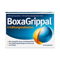 BOXAGRIPPAL Erkältungstabletten 200 mg/30 mg FTA - 10Stk