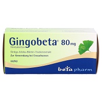 GINGOBETA 80 mg Filmtabletten - 60Stk