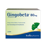 GINGOBETA 80 mg Filmtabletten - 120Stk