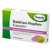 BALDRIAN HOPFEN Kapseln Twardy - 60Stk