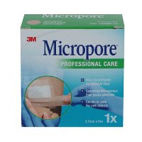 MICROPORE Vliespfl.2,5cmx5m haut 1533NP-1S