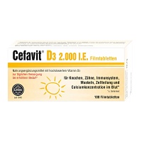 CEFAVIT D3 2.000 I.E. Filmtabletten - 100Stk