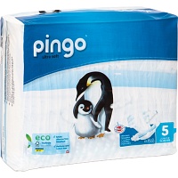 BIO WINDELN junior 12-25 kg Pinguin PINGO SWISS - 36Stk - Windeln