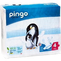 BIO WINDELN maxi 7-18 kg Pinguin PINGO SWISS - 40Stk - Windeln