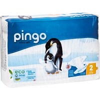 BIO WINDELN mini 3-6 kg Pinguin PINGO SWISS - 42Stk - Windeln