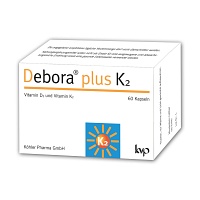 DEBORA plus K2 Kapseln - 60Stk - Mikronährstoffe