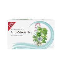 H&S Anti-Stress Tee Filterbeutel - 20X2.0g - Herz-Kreislauf, Nerven und Schlaf