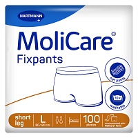 MOLICARE Fixpants short leg Gr.L - 100Stk - Einweg- & Windelhosen