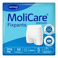 MOLICARE Premium Fixpants long leg Gr.M - 5Stk