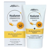 HYALURON SONNENPFLEGE Gesicht Creme LSF 50+ - 50ml - Hyaluron Sonnenpflege