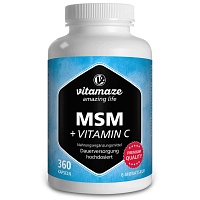 MSM HOCHDOSIERT+Vitamin C Kapseln - 360Stk - Mineralstoffe
