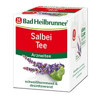 BAD HEILBRUNNER Salbei Tee Filterbeutel - 8X1.6g