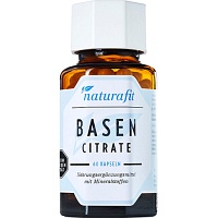 NATURAFIT Basencitrate Kapseln - 60Stk