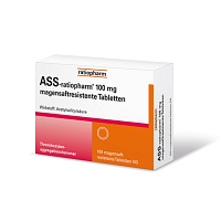 ASS-ratiopharm 100 mg magensaftres.Tabletten - 100Stk