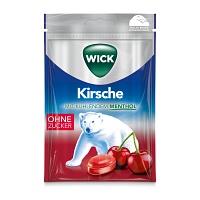 WICK Wildkirsche & Eukalyptus Bonbons o.Zucker Btl - 72g