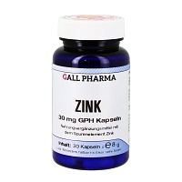 ZINK 30 mg GPH Kapseln - 90Stk