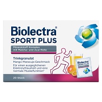 BIOLECTRA Sport Plus Trinkgranulat - 20X7.5g