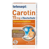 TETESEPT Carotin 15 mg+Hautschutz Filmtabletten - 30Stk