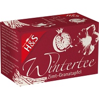 H&S Wintertee Zimt-Granatapfel Filterbeutel - 20X2.0g