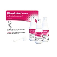 MINOXICUTAN Frauen 20 mg/ml Spray - 3X60ml