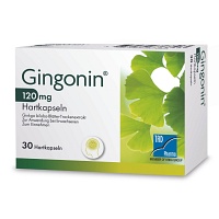 GINGONIN 120 mg Hartkapseln - 30Stk - Stärkung für das Gedächtnis