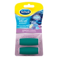 SCHOLL VS Pedi Ersatzrollen Meeresmineralien fein - 2Stk