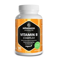 VITAMIN B COMPLEX hochdosiert vegan Tabletten - 180Stk - Vegan