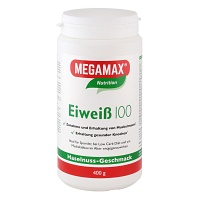 EIWEISS 100 Haselnuss Megamax Pulver - 400g - Energy-Drinks