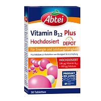 ABTEI Vitamin B12+Folsäure Tabletten - 30Stk - Abtei®