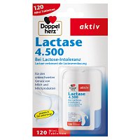 DOPPELHERZ Lactase 4.500 Tabletten - 120Stk - Magen & Verdauung