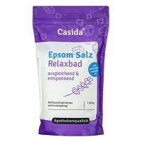 EPSOM Salz Relaxbad mit Lavendel - 1kg - Badezusatz