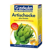ZIRKULIN Artischocke plus Enzian Tabletten - 100Stk