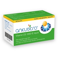 ANKUBERO Vitamin D3 1000 I.E. Liquidkapseln - 60Stk