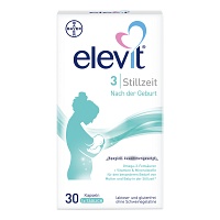 ELEVIT 3 Stillzeit Weichkapseln - 30Stk - Familienplanung