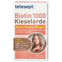 TETESEPT Biotin 1000 Kieselerde Filmtabletten - 30Stk