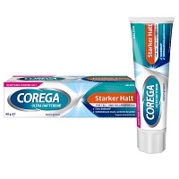 COREGA ultra Haftcreme starker Halt - 40g - Pflegeprodukte für die Dritten