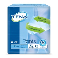 TENA PANTS Plus XL Einweghose - 4X12Stk - Einlagen & Netzhosen