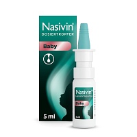 NASIVIN Dosiertropfer o.Kons.Baby - 5ml - Nasennebenhöhlen