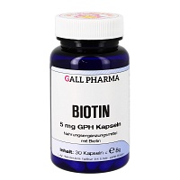 BIOTIN 5 mg GPH Kapseln - 30Stk