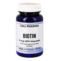 BIOTIN 5 mg GPH Kapseln - 60Stk
