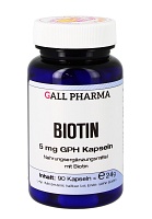 BIOTIN 5 mg GPH Kapseln - 90Stk